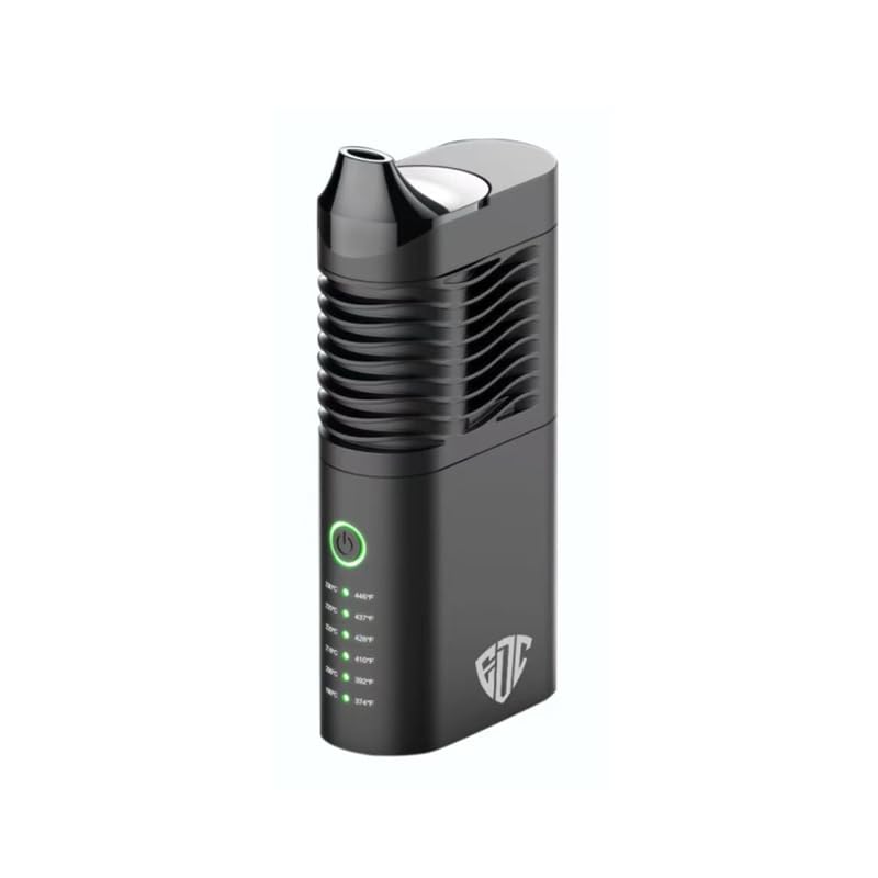 EDCVape Puffer Vaporizador de hierba seca, recargable de 18650 Batería 3200mAh & Boquilla de cerámica, Temperatura ajustable Deluxe Fumar tabaco Vape Mod Dispositivo para Vaporiser hierbas