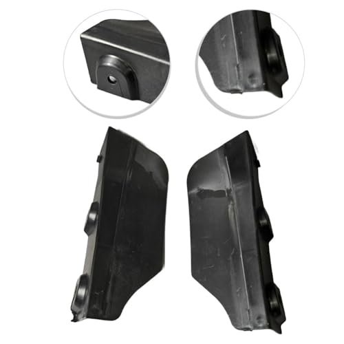 Labios de presión para X6 E70 E71 de ABS resistente al desgaste con acabado negro original 7