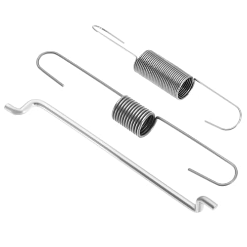 VGOL Lot de 3 ressorts d'accélérateur de régulation de la vitesse - Ressort de retour d'accélérateur et tige de connexion compatibles avec Honda G100 - Outil de réparation pour tondeuse à gazon -