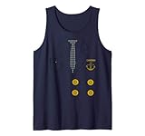 Seekapitän, lustiges Halloween-Kostüm Tank Top