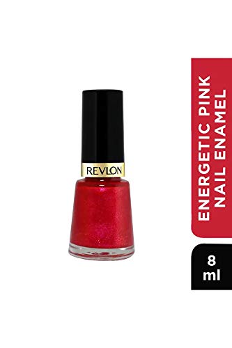 Image of Revlon Energetic Pink (Nail Enamel (Winter Collection)) 8 Ml, Pink, 8 ml
