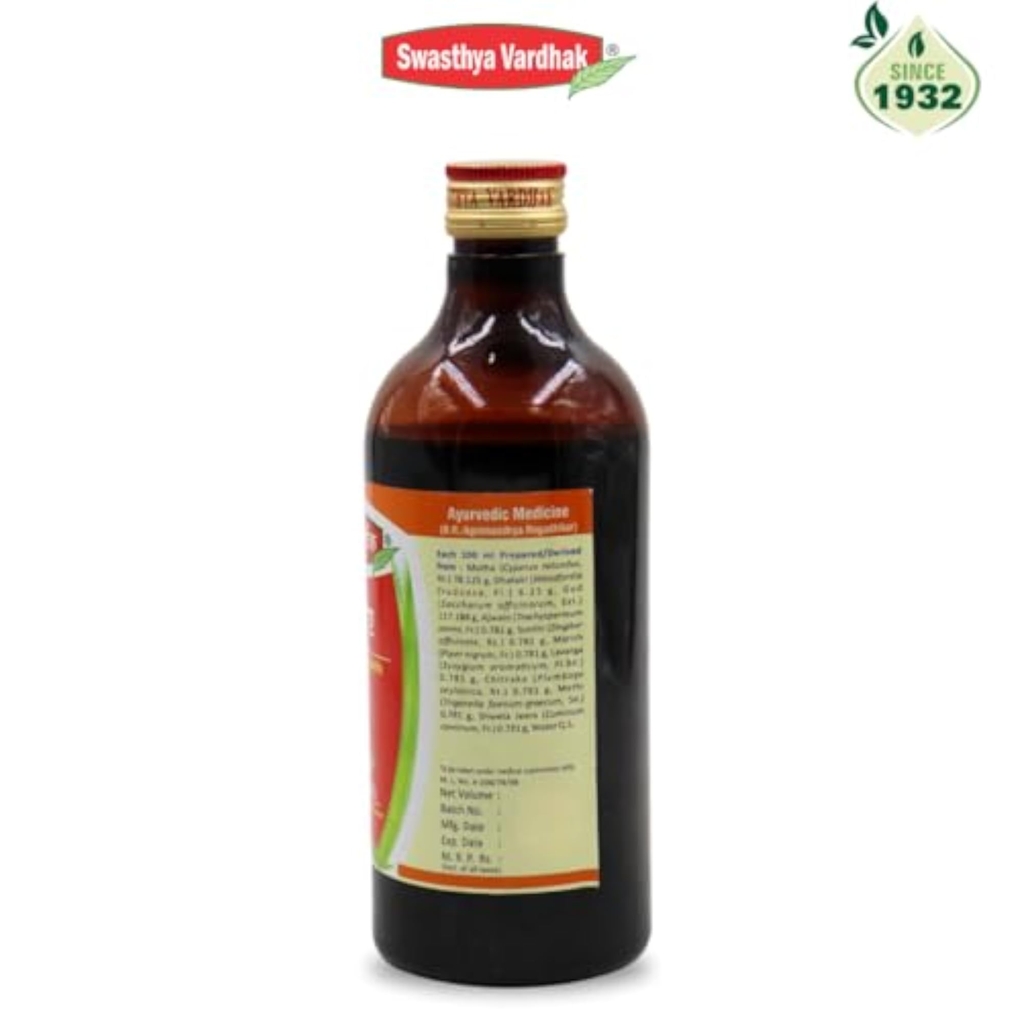 SWASTHYA VARDHAK MUSTAKARISHTA Ayurvedic Tonic 680 ml