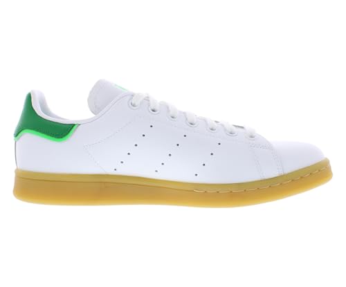 Image of adidas Stan Smith Mens Shoes Size 8, Color: Footwear White /Green /Gum