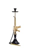 MOB M-16 Shisha - Pipa de agua, color dorado