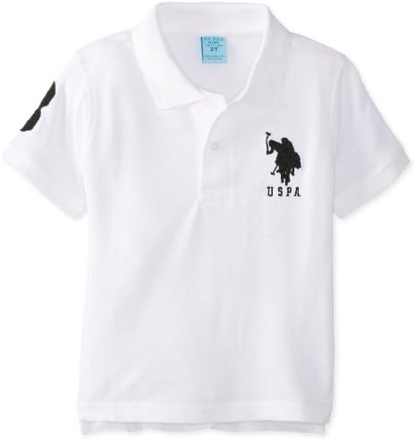 Little Boys' Solid Short Sleeve Polo Shirt