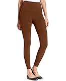 SPANX Star Power Wide Waistband Tout & About Shaping Leggings (X-Large, Buck)