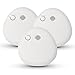 Produktbild Housegard Pebble Rauchmelder |3 Stück | SA700 | Skandinavisches Design | Feuermelder mit austauschbarer 9V Block-Batterie|DIN EN 14604 Zertifiziert|Testtaste