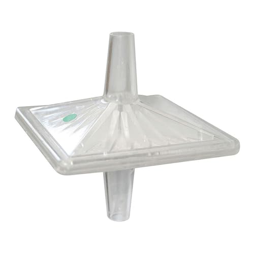 Welch Vacuum 1475K-22 Particulate Hydrophobic Inline Filter, SBS Resin, 0.8 Micron Pore Size