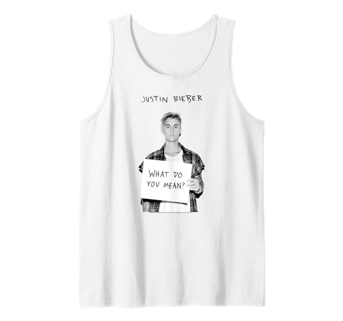 Justin Bieber Musique iconique Minimaliste Pop Culture Débardeur