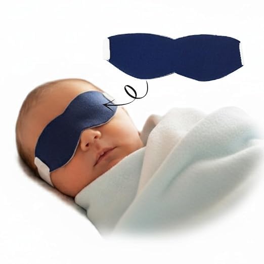 STAR SAI COLLECTION- Baby Sleep Eye Mask Soft Adjustable Light Blocking Eye Cover for Newborns & Infants – Comfortable, Gentle Fabric for Better Sleep at Home & Travel-image-26