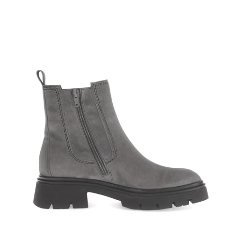 Gabor Damen Chelsea Boots, Frauen Stiefeletten,uebergangsstiefel,Schlupfstiefel,flach,Stiefel,Bootee,Booties,Smoke (EL.Wall),40 EU / 6.5 UK – Ansicht 5