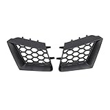 Efecto visual: La rejilla del capó del parachoques delantero del coche aporta un impacto visual y una apariencia diferentes a su vehículo, y protege sus faros antiniebla de posibles daños.