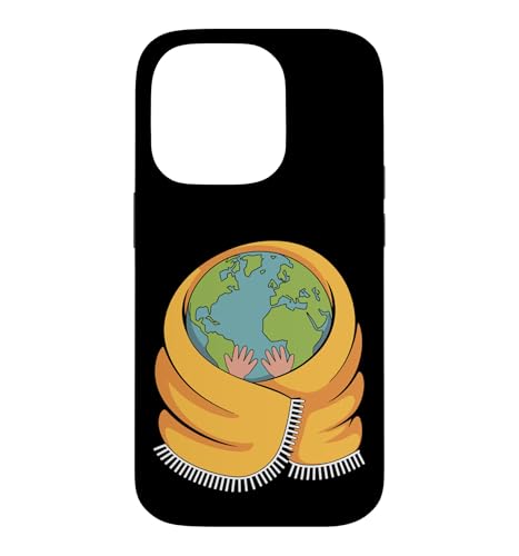 Hug The World Earth ���b�v�C���X�J�[�t�f�U�C�� �X�}�z�P�[�X iPhone 14 Pro �p