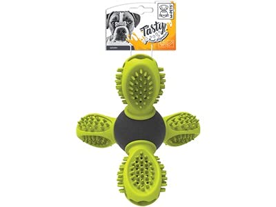 M-PETS SATURN ÖDÜL HAZNELİ KAUÇUK OYUNCAK GREEN