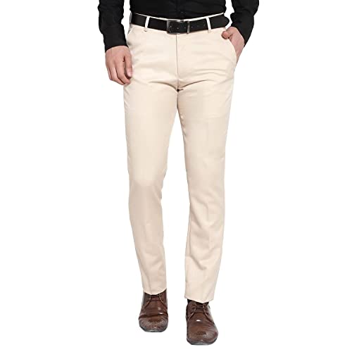 Image of Men Regular Fit Polycotton Trouser Pant's Formal Trouser Casual Trouser Pant