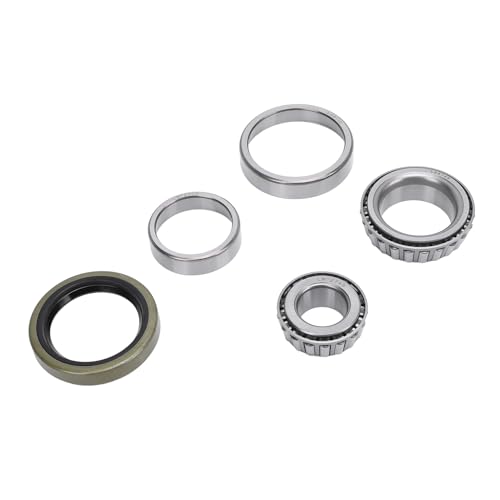 5PCS Marine Trailer Bearing Kit Steel Alloy Boat Wheel Hub Bearings Set with Seals for Boat with Spring