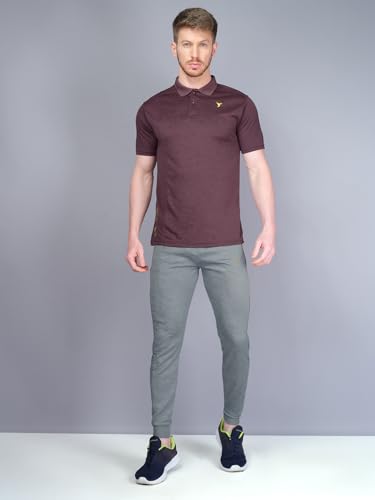 Image of TECHNOSPORT Men's Slim Fit Active T-Shirt - (MTP537 P) Pack of 1
