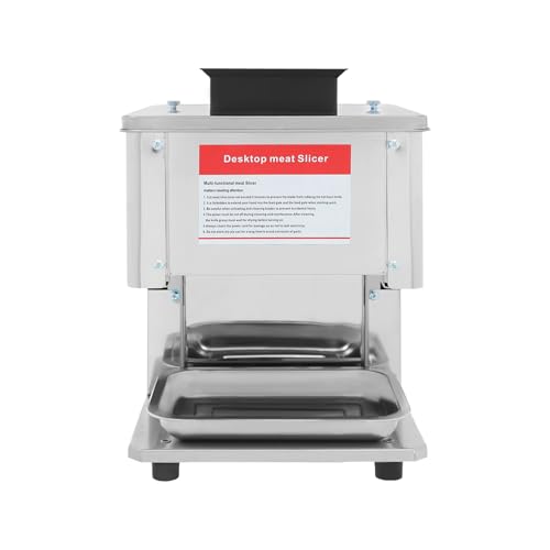 Cortadora eléctrica de carne 1500W acero inoxidable miniatura 7