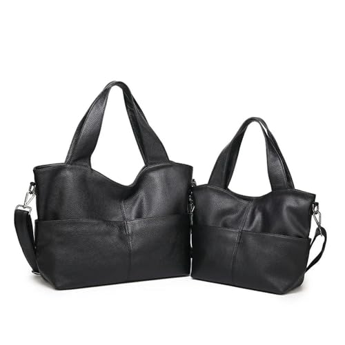 Sac à main bandoulière femme en cuir souple grand format