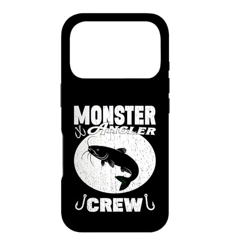 MONSTER ANGLER CREW �W�� �r�b�O�t�B�b�V�� �t�B�b�V���O �����X�^�[ �X�}�z�P�[�X iPhone 17 Pro �p