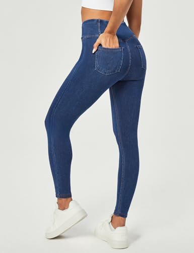 IUGA Women Jeans High Waisted Stretchy Jeans Jeggings for Women Pull on Skinny Jean with Pockets Trendy