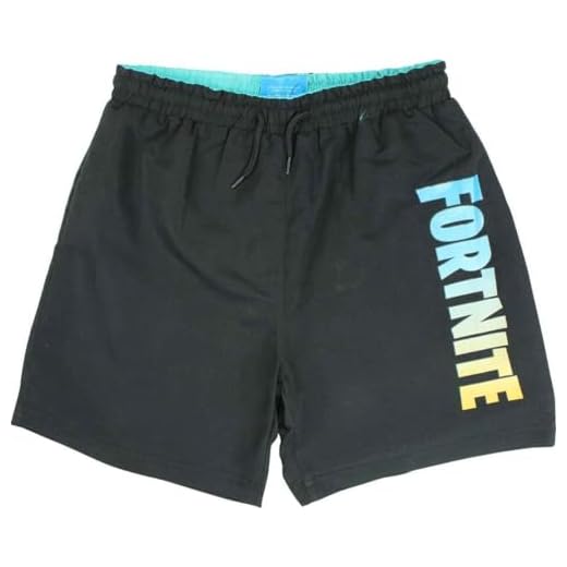 Maillots de Bain Fortnite - Short de Bain fortnite (FR/ES, Âge, 16 Ans, Taille Normale)