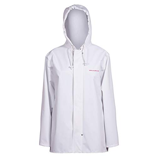 Grundens Women's Petrus 88 Hooded Jacket - White - 2XL