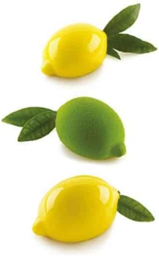 Silikomart Lemon-&-Lime-120 Silicone Mold with Plastic Supporter