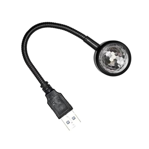 PLAFOPE Voice Activated Ball Lamp Car Atmosphere Light Sound Activated Led Car Music Decor