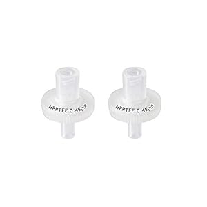 Hydrofiele PTFE-spuitfilters 13mm Diameter 0.45μm Poriegrootte voor Laboratoriumfiltratie [CASE VAN 100pcs] door Allpure…