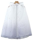 capa elsa Largo: 105cm. Adecuado para niñas de 3 a 9 años.