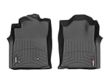 WeatherTech Custom Fit FloorLiners for Toyota Tacoma, Tacoma, Tacoma - 1st Row (440211), Black