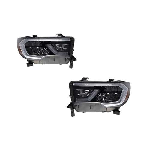 Faros LED Toyota Tundra 2007-2013 con luces antiniebla y DRL coche
