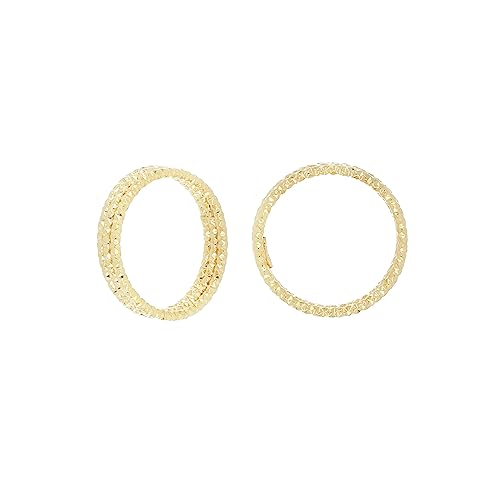 Three-Rows Diamond Ring in 18kt Yellow Gold and Sterling Silver (7)