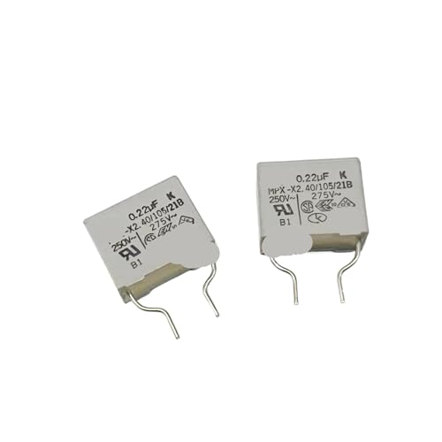 Condensateur 0.22 uF MPX-X2 pas de 8 mm 250V composant électronique de rechange
