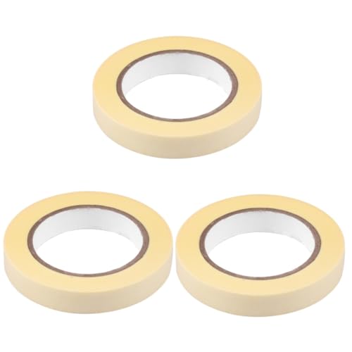 Ruban indicateur de stérilisation pour outils dentaires et tubes en lot de 3 rouleaux