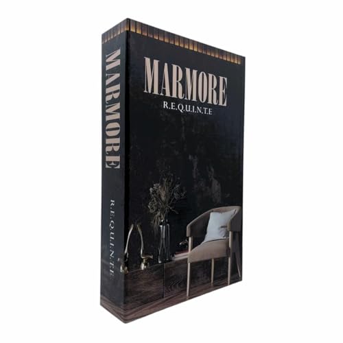 Conjunto Livro Decorativo Caixa Fake Home Destination