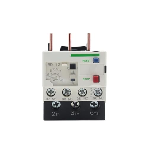 Relé de protección térmica trifásico LRD12C LC1D de sobrecarga eléctrica