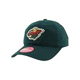 ZHATS Women's Standard NHL Officially Licensed Adjustable Hat Girlfriend Sparkle, Team Color, One Size
