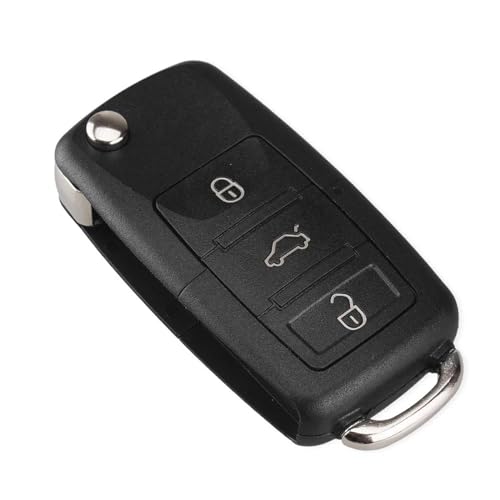 Coque clé compatible avec VW Golf Jetta boîtier neuf contre l'usure de télécommande - 4