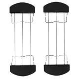 SOLUSTRE 2Stücke Teiliges Toaster Warming Rack Für Sandwiches Und Scald Design Für Toaster Hochtemperaturbeständig Zum Aufwärmen Und Servieren