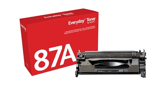 Xerox Everyday Compatible HP 87A CF287A Black Toner, Standard Capacity