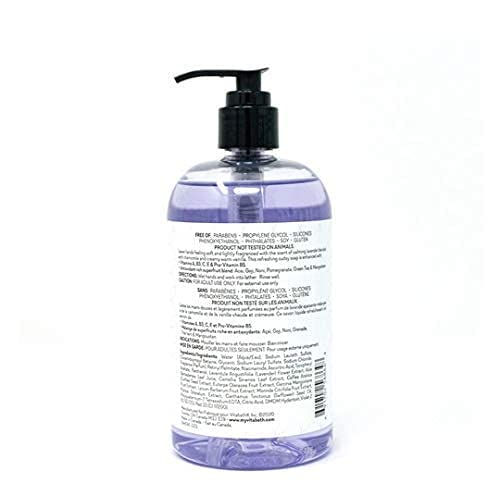 Vitabath LAVENDER CHAMOMILE 16 fl oz Liquid Hand Soap 4pk