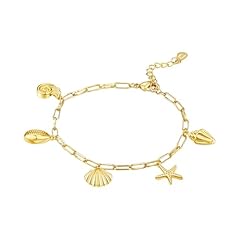 Gold,Conch & Shell & Starfish