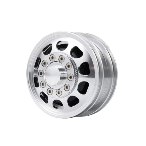 Jantes Avant Tamiya 1/14 en alu pour rassemblements de camions RC
