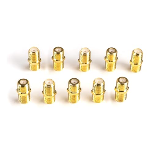 Conectores coaxiales F tipo hembra paquete x10 miniatura 4