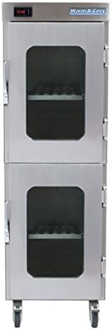 Blanket Warming Cabinet, Stainless Steel Construction with 20 Gauge, Observation Window, 14.2 ft3 (40-50 Blankets), No Fans & Moving Parts, 4-Digit LED Display, Prevents Overheating Safety Feature
