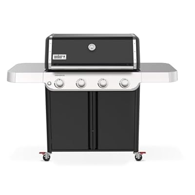 Genesis E-415 Liquid Propane Gas Grill, Black