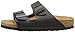 Birkenstock Unisex Arizona Sandals Black Birko-Flor 40 = Women's 9-9.5 Men's 7-7.5 Regular