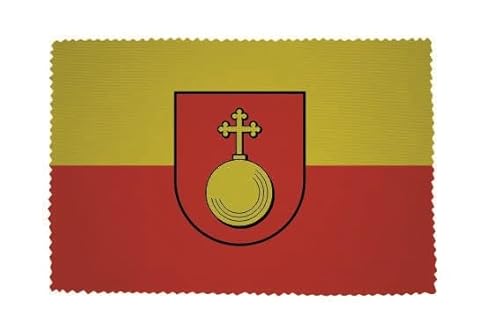 Brillenputztuch Untergruppenbach Fahne Flagge Glasreinigungstuch Microfasertuch